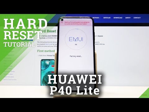 Hard Reset Huawei P40 Lite – Remove Screen Lock / Wipe Data