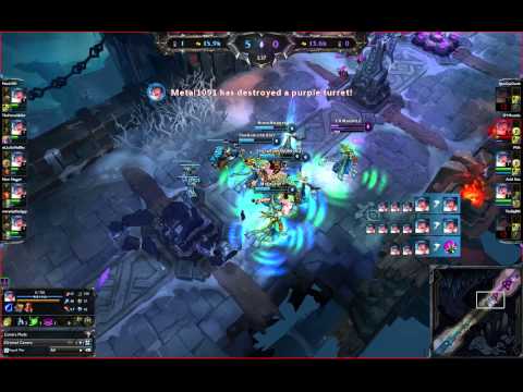 DEADLY DANCE PARTY: 5 Sona Ults in a row (League of Legends)