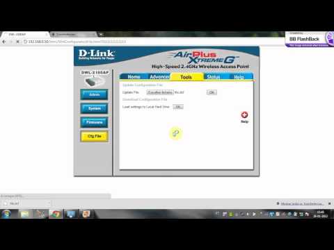 Tutorial Configuração de um Access Point - 7 Fazer o Reset e o Restore