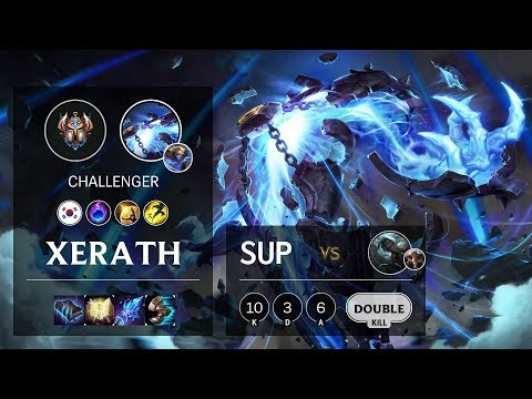 Xerath Support vs Senna - KR Challenger Patch 10.5