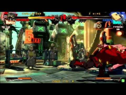 2015/5/22 GGXrd Mikado stream - Nage(FA) matches