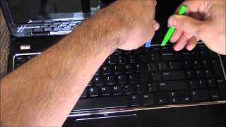 How To Remove The Keyboard On A Dell Laptop Computer