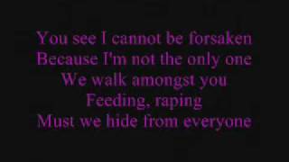 korn and disturbed forsaken lyrics
