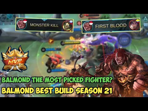 Balmond The Most Picked Fighter in Season 21? Balmond Best Build - Mobile Legends