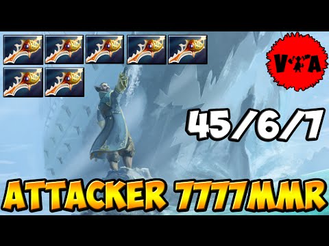 Dota 2 - Attacker 8200 MMR Plays Kunkka vol #11 - Ranked Match