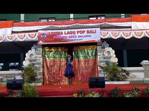 Meisya Vania (Kapal Pesiar) Bintang Tamu di Lomba Lagu Pop Bali Porseni Desa Dalung 2017