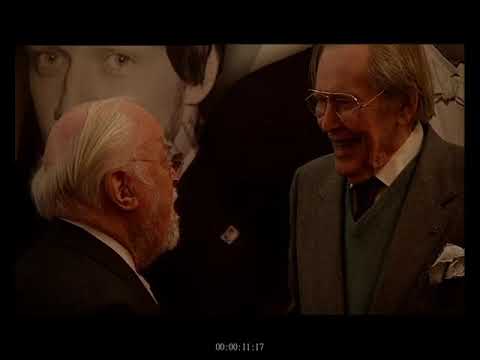 Elderly Richard Attenborough and Peter O'Toole Meet