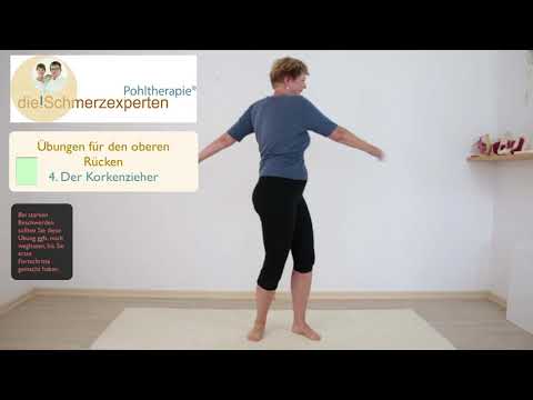 GUTE LAUNE mit den Korkenzieher ➡ Beweglichkeit verbessern in Brustkorb, Nacken & Schultern (Übung)