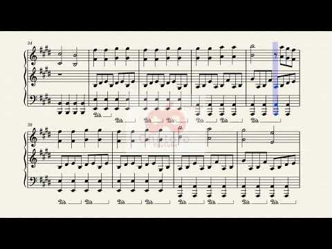 Cross Lake OST Piano Music Sheet (Lakeside Mystery) - Seal Online BGM