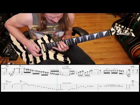 Brandon Ellis  - Sinister Minor Sweep Arpeggios (Screen tab)