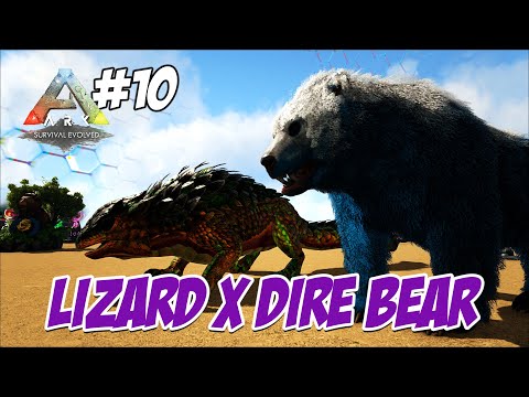 BORONG HEAVENLY DIRE BEAR DAN BLUNDEROUS DEMONIC LIZARD!! - Ark Survival Evolved GAIA 2 #10