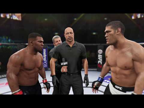 Mike Tyson vs. Bigfoot Silva (EA Sports UFC 2) - CPU vs. CPU 🥊