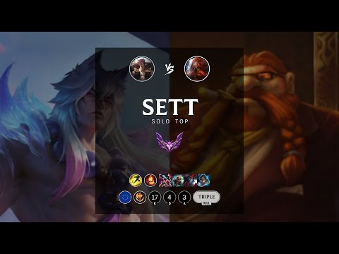 Sett Top vs Gragas - EUW Master Patch 12.20
