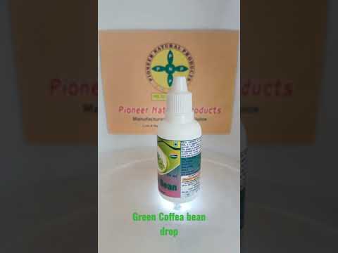 Pioneer green coffee drops, for personal, packaging size: 30...