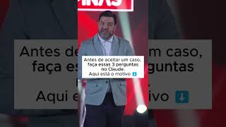Antes de aceitar um caso, faça essas 3 perguntas no Claude.
