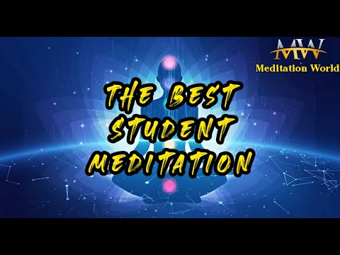 LISTEN TO THIS ONE HOUR BEFORE YOUR EXAM - the best student meditation - MOTIVATION WORLD
