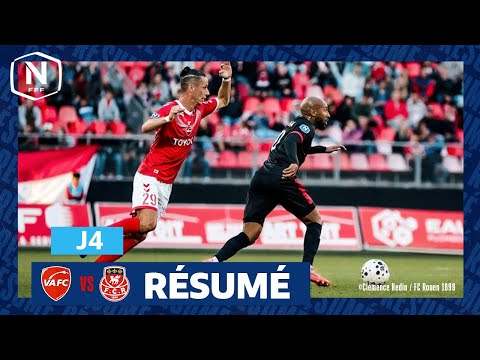 J4 I Valenciennes FC – FC Rouen 1899 (2-3) I National FFF 2025-2026
