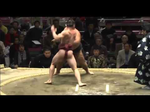 Takanoyama vs Wakakoyu Day 15 Sumo Hatsu Basho January 2014