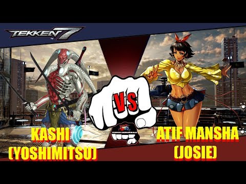 TEKKEN 7 Kashi (Yoshimitsu) VS Atif Mansha (Josie)