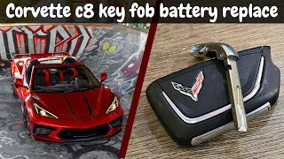 Changing the Battery in Our Corvette C8 Key Fob 🔋🚗