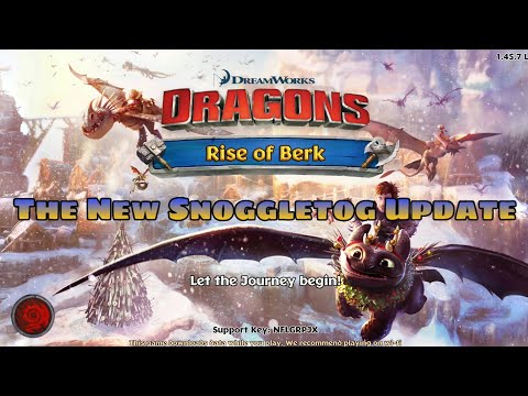 The NEW SNOGGLETOG UPDATE - Dragons:Rise of Berk New Update