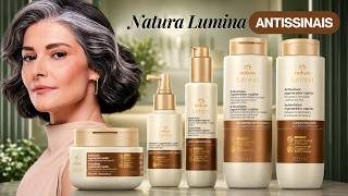 🤍 NATURA LUMINA ANTISSINAIS REGENERADOR: Para cabelos grisalhos e brancos