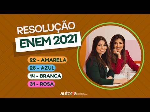 Enem 2021 - Autoria Linguagem - Questão 22 | Linguagens, prova amarela