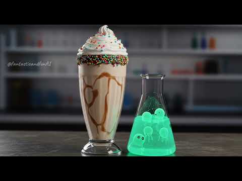 Attack of the Food Monsters! Giant Burger, Milkshake & Fries Terrorize the City!