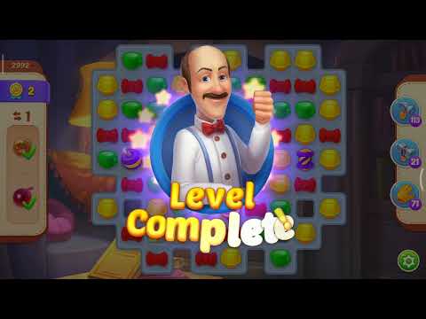 homescapes level 2992 played in 2022