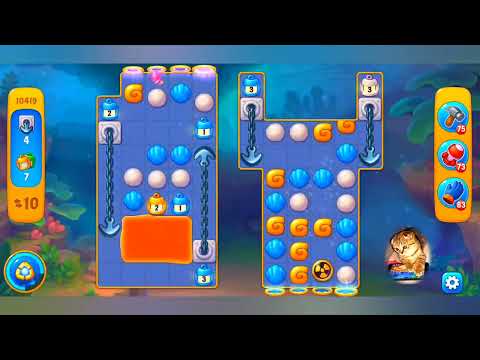 Fishdom, 10419 level,no Booster - 10419 уровень, прохождение без бустеров.
