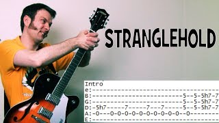 Stranglehold Guitar Tab & Guitar Chords with Guitar Lesson by Ted Nugent + Solo