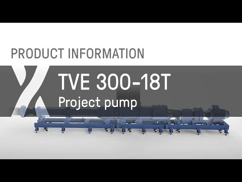 Trichterpumpe: TVE 300-18T inkl Erweiterungen - Projektpumpe