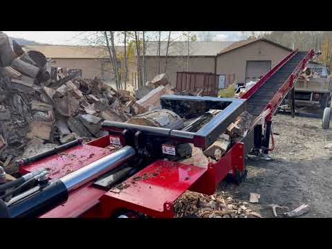 2022 Timberwolf Alpha 6 Log Splitter & TWC-32 Conveyor Walk Through