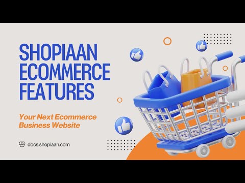 Shopiaan Ecommerce Website Presentation