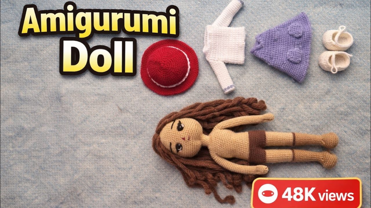 Amigurumi doll🥰😍/ amigurumi😇