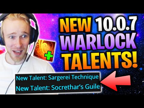 Patch 10.0.7 Notes - NEW WARLOCK TALENTS! MORE DESTRO BUFFS?! - WoW PTR Cobrak Dragonflight