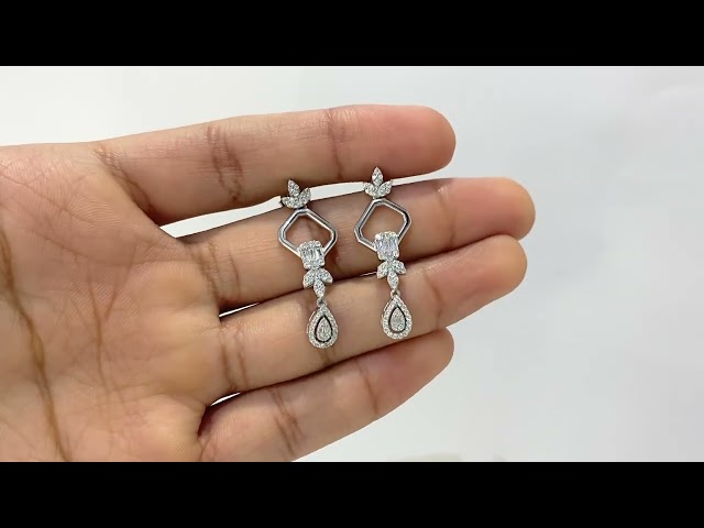 حلق فضة - وزن الفضة 4.5- عيار 925