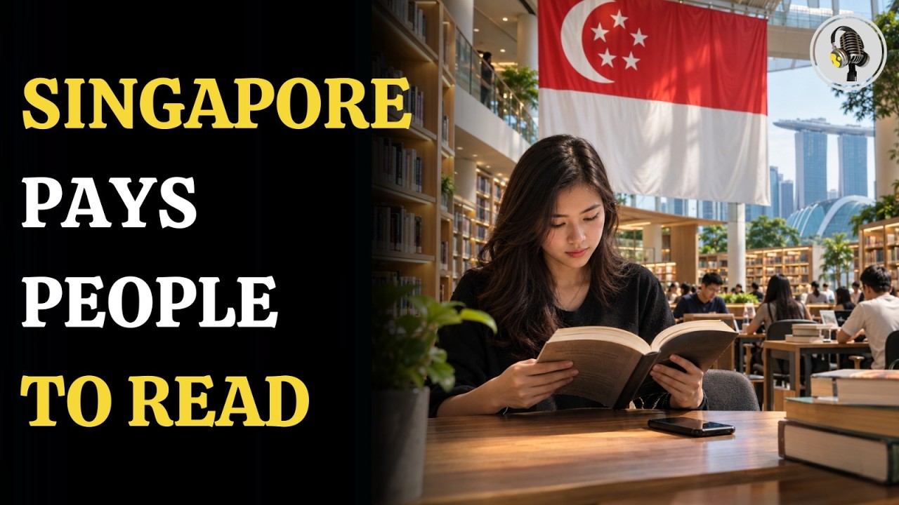 Singapore Pays Citizens to Read Books and Build Better Focus | WION Podcast
