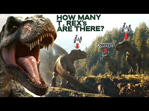 How Many Unique T. rex's Are There? (In The Jurassic Park Franchise)