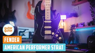 Video thumbnail for Fender American Performer Stratocaster HSS | Demo, Tones & Overview by GUITARGUITAR