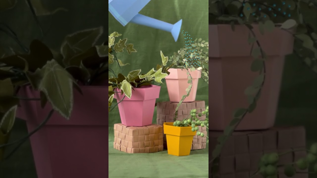 Paper Watering Can for Your Paper Plants