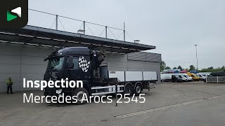 Mercedes-Benz Arocs 2545 6X2 HMF 3220-K8 Kran Crane Liftachse Xenon Euro 6 フラットベッドトラック販売用 - 画像 4 | Autoline JP Mercedes-Benz Arocs 2545 6X2 HMF 3220-K8 Kran Crane Liftachse Xenon Euro 6 フラットベッドトラック | 画像 4 - Autoline