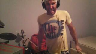 The Who Eyesight to the Blind Drum Cover