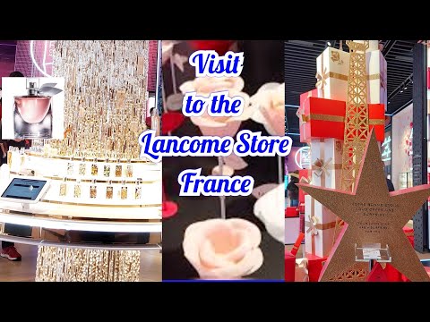 Visit to Lancome Store Champs-Élysées Paris France /Shopping
