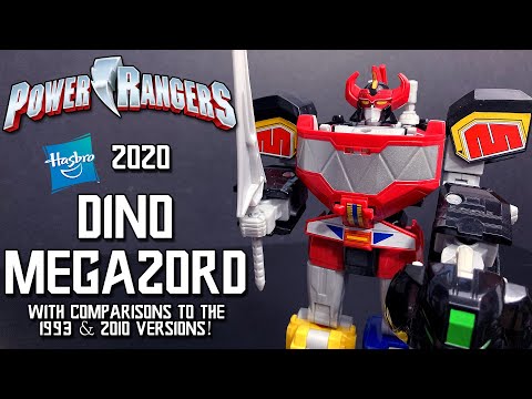 Hasbro's MMPR Basic Dino Megazord (With comparisons!)