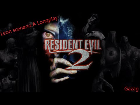 Resident Evil 2 Biohazard 2 HD mod  (Longplay - Leon | Scenario A | Normal Difficulty)