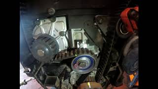 vovlo 2.5 t timing belt (timing marks)