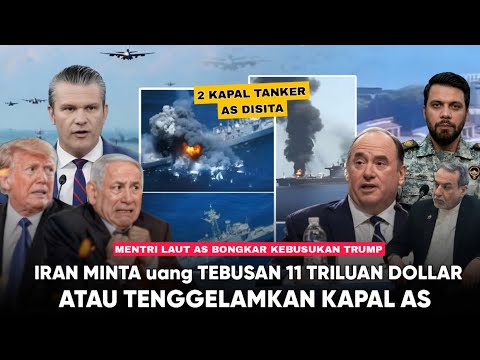 AS Lepaskan 11 TRILIUN DOLAR uang Milik IRAN !! Menteri Angkatan LAUT AS MUNDUR ” Pukulan Telak