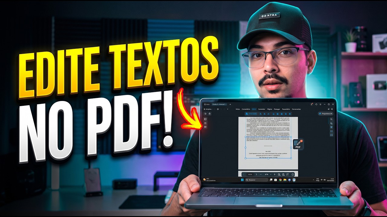 Como Editar Texto em PDF Grátis em 2026 | Windows 10/11 e Mac