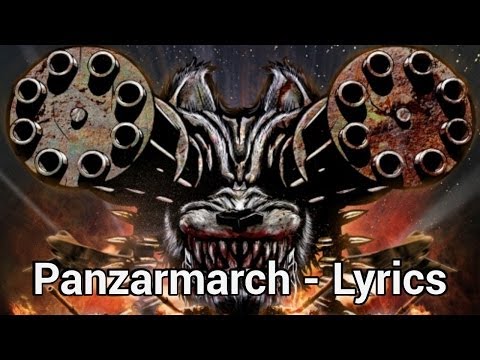 Raubtier - Panzarmarsch (Lyrics + English)